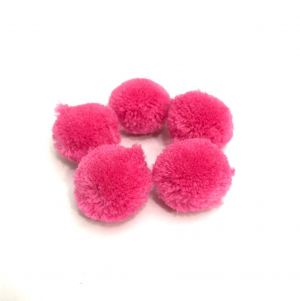 Pompom 3 cm Pink
