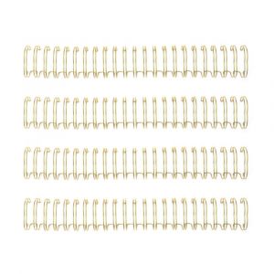 Kit Espiral para Encadernação Wire We R The Cinch Gold - 1,6 cm