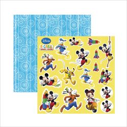 Papel Toke e Crie (TEC) Disney Casa do Mickey 2 - Recortes