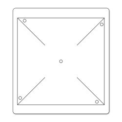 Faca de Corte Sizzix Bigz Die Pinwheel 3-D (Papel, EVA, Tecido)