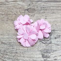 Flores em Tecido Sakura - Rosa