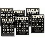 Mini Bingo Cards Jenni Bowlin Black