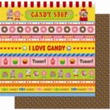 Papel Best Creation Candy Shop - Candy Shop Stripes