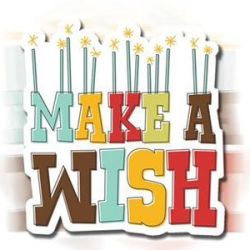 Adesivo Imaginisce Make a Wish 