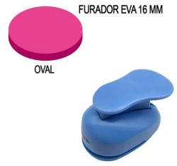 Furador de Papel e EVA Make+ Oval 1,6 cm