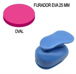 Furador de Papel e EVA Make+ Oval 2,5 cm