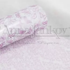 Papel Anna Jankov Caminho das Borboletas em Rosa