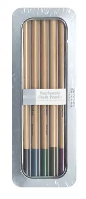Kit Chalk Pencil Pearlescent Earth Tones (LápisPastel)