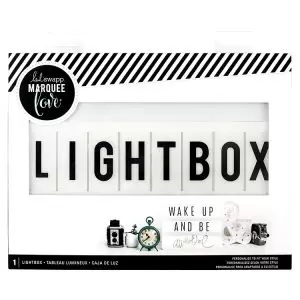 Light Box Heidi Swapp Marquee Love Caixa de Luz