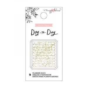 Kit Discos Pequenos para Planner Day to Day Crate Paper - Planner Discs