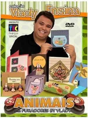 DVD Coleção Vlady Ensina - Animais com Furadores by Vlady
