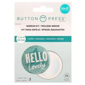 Kit Botton Espelho para Button Press We R 5,8 cm