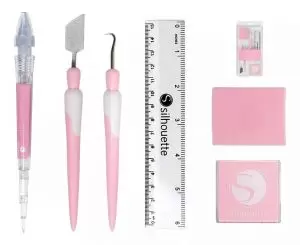 Kit de Ferramentas Pink Essenciais para Silhouette