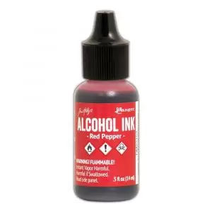 Tinta a Base de Álcool - Alcohol Ink Mixatives Adirondack Red Pepper by Tim Holtz
